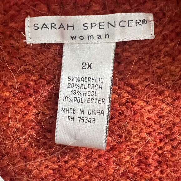 Sarah Spencer Cape Cardigan Sweater - Picture 6 of 9